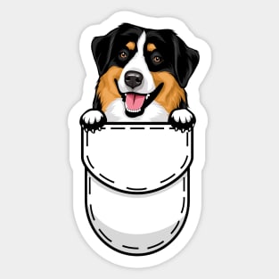 Miniature American Shepherd Pocket Dog Sticker